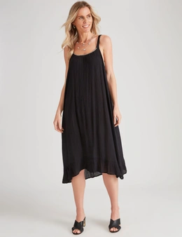 Millers Knee Length Crinkle Strappy Dress