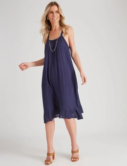 Millers Knee Length Crinkle Strappy Dress