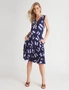 Millers Knit Tiered Knee Length Dress, hi-res