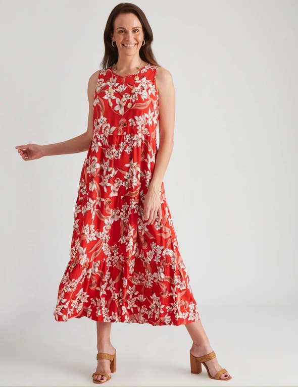 Millers Tiered Rayon Maxi Dress, hi-res image number null
