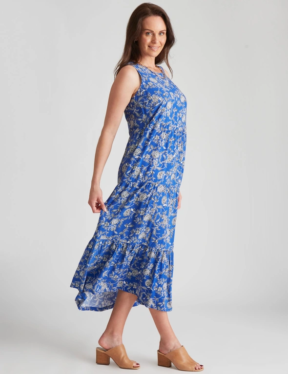 Millers Tiered Rayon Maxi Dress | W Lane