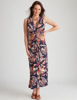 Millers Sleeveless Knot Front Maxi Dress