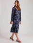 Millers Maxi Length Printed Dress with Border, hi-res