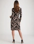 Millers Knee Length Flocked Printed Dress, hi-res