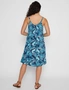 Millers Knee Length Printed Rayon Dress, hi-res