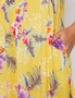Millers Knee Length Printed Rayon Dress, hi-res