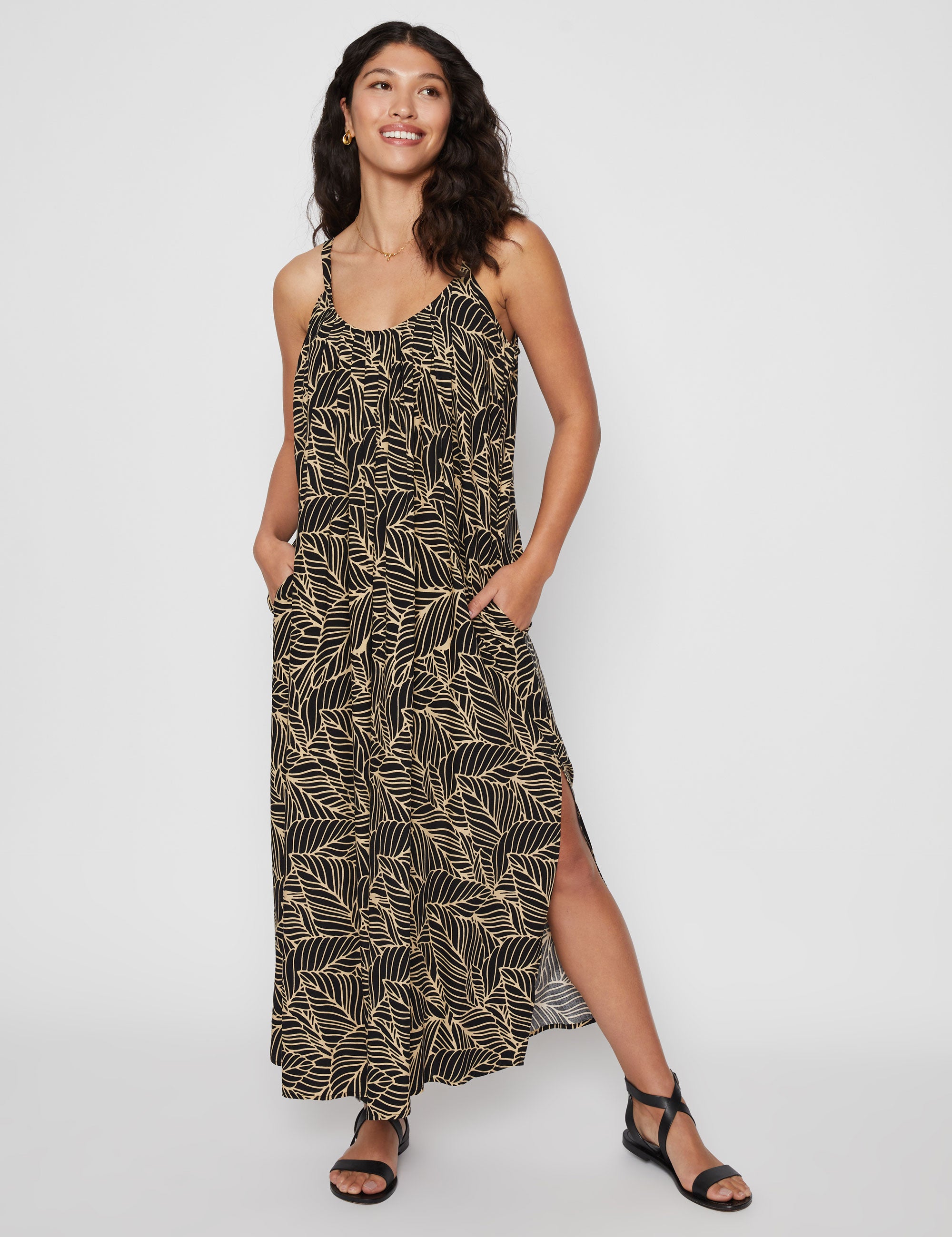 Millers Printed Rayon Strappy Dress | Millers