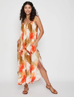 Millers Printed Rayon Strappy Dress