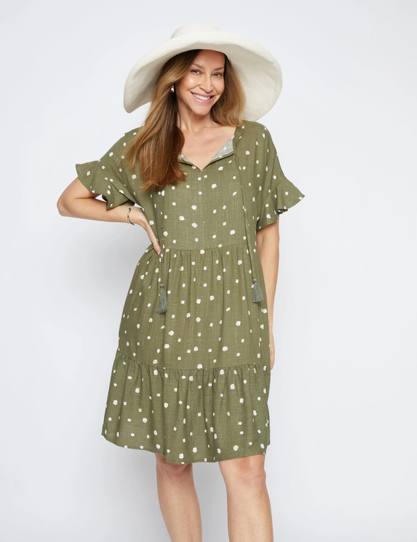 Millers Extended Sleeve Dress with Flare Sleeve | EziBuy NZ