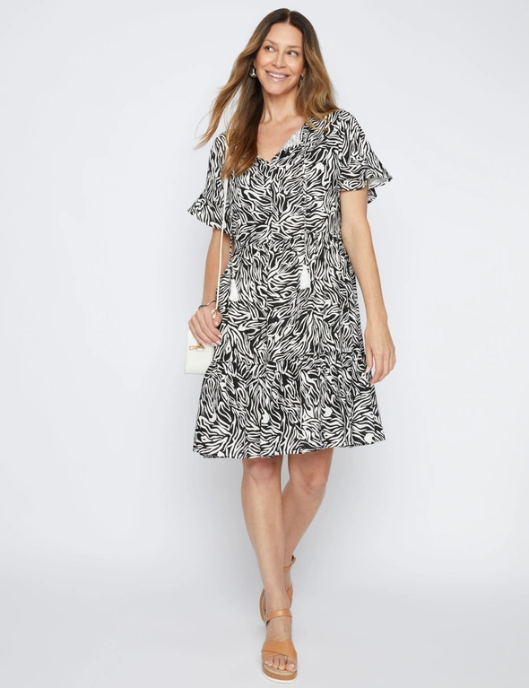 Millers Extended Sleeve Dress with Flare Sleeve, hi-res image number null