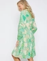 Millers Long Sleeve Printed Dress, hi-res
