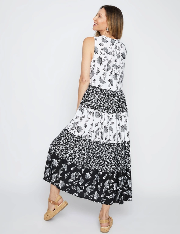 Millers Tiered Print Maxi Dress, hi-res image number null