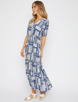 Millers Maxi Length Printed Dress