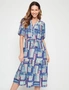Millers Maxi Length Printed Dress, hi-res