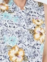 Millers Multi Tile Print Sleeveless Rayon Shirt, hi-res