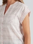 Millers Windowpane Check Blouse, hi-res