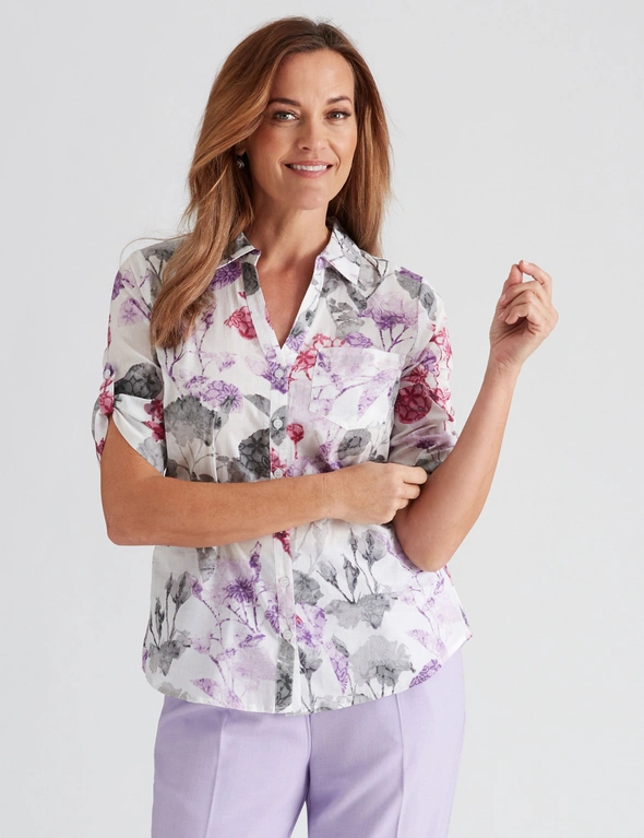 Millers Cotton Voile Shirt, hi-res image number null