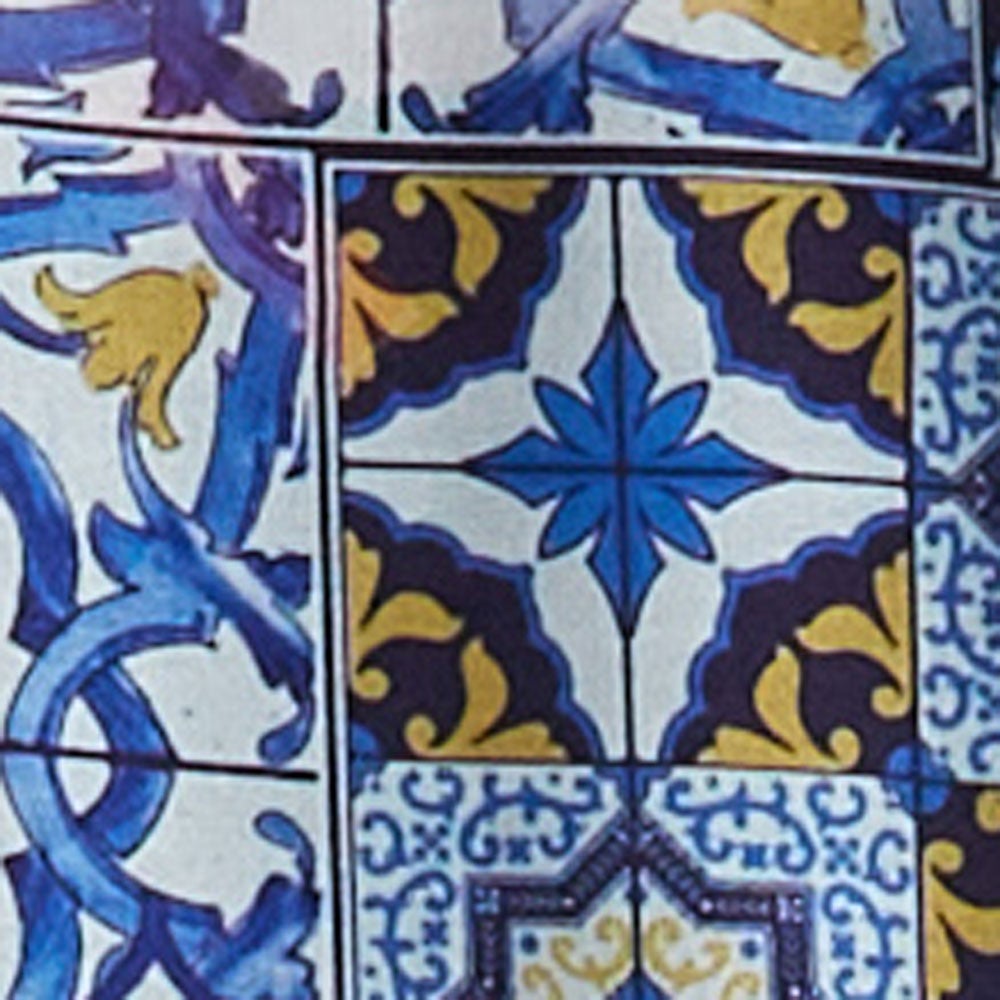 BLUE TILE PAISLEY