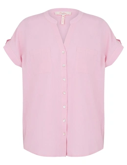 Millers Extended Sleeve Crinkel Cotton Shirt