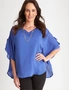 Millers Extended Sleeve Lace Trim Overlay Top, hi-res