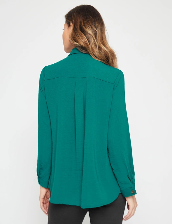 Millers Long Sleeve Collared Blouse, hi-res image number null