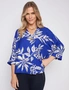 Millers 3/4 Sleeve One Button Blouse, hi-res