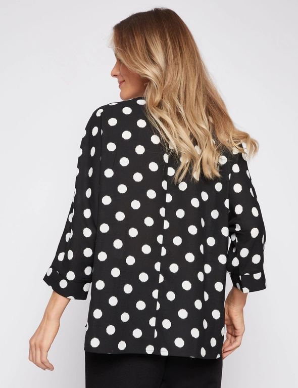 Millers 3/4 Sleeve One Button Blouse, hi-res image number null