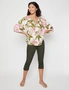 Millers Elbow Sleeve Gathered Neck Blouse, hi-res
