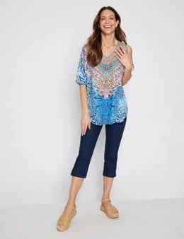 Millers Extended Sleeve Wow Bling Blouse