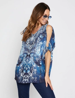 Millers Extended Sleeve Wow Bling Blouse