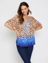 Millers Short Sleeve Wow Bling Blouse, hi-res