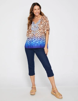 Millers Short Sleeve Wow Bling Blouse