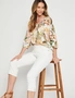 Millers Elbow Sleeve Shirred Neck Blouse, hi-res