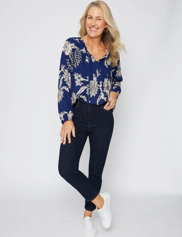 Millers Long Sleeve Lace Detail Blouse, hi-res image number null