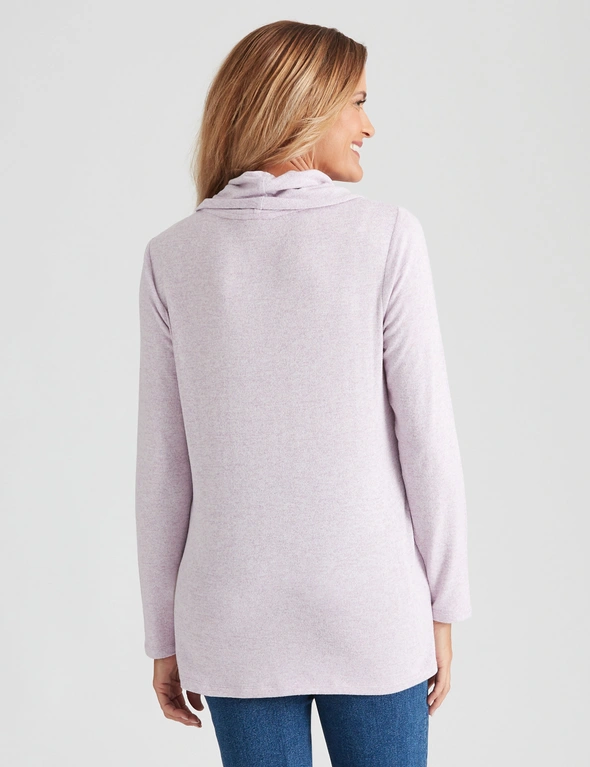 Millers Long Sleeve Brushed Cowl Top, hi-res image number null