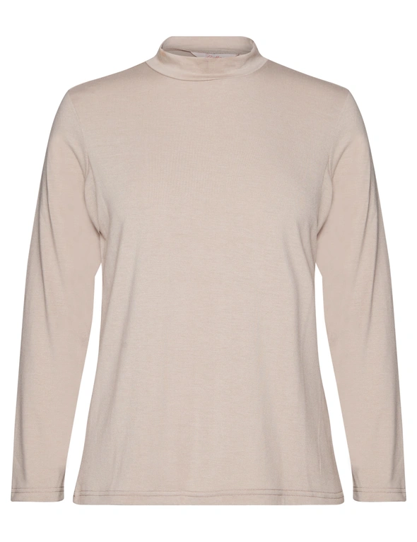Millers Long Sleeve Jersey Turtle Neck Top, hi-res image number null