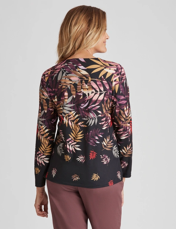 Millers Long Sleeve Sublimation Printed Top, hi-res image number null