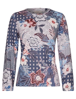 Millers Long Sleeve Sublimation Printed Top