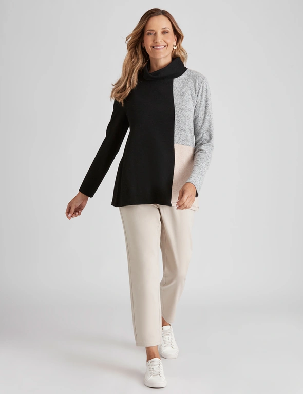 Millers Long Sleeve Brushed Tunic Top, hi-res image number null