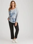 Millers Long Sleeve Placement Print Brushed Top, hi-res