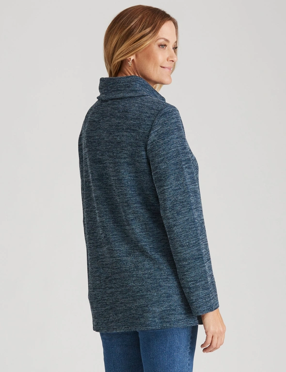 Millers Long Sleeve Ribbed Roll Neck Top, hi-res image number null