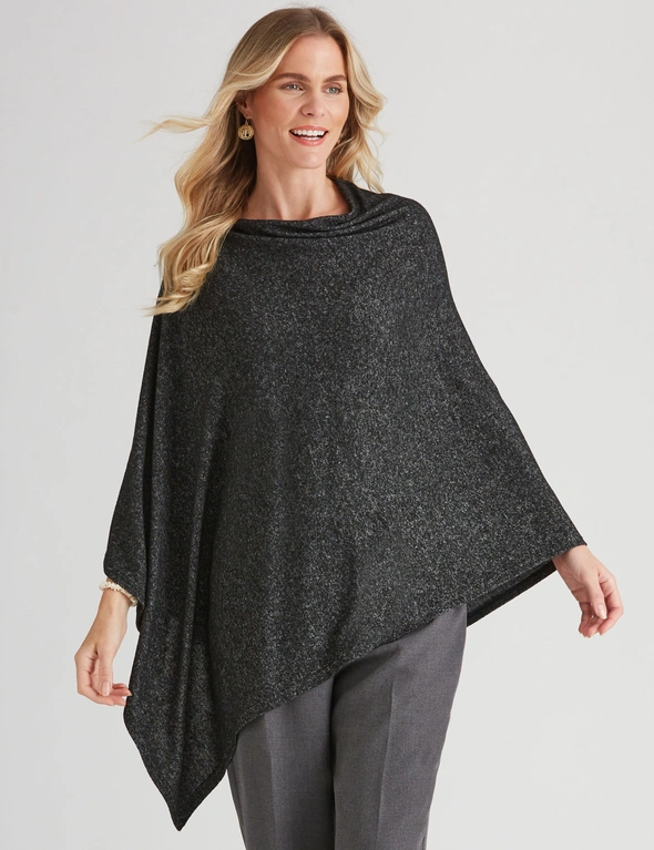 Millers Brushed Poncho, hi-res image number null