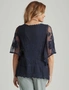 Millers Extended Sleeve Embroidered Woven Top, hi-res