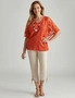 Millers Extended Sleeve Embroidered Woven Top, hi-res