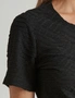 Millers Short Sleeve Textured Scoop Neck Top, hi-res