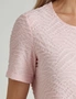 Millers Short Sleeve Textured Scoop Neck Top, hi-res