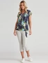 Millers Extended Sleeve Top with Side Tie at Hem, hi-res