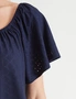 Millers Knit Broidery Off Shoulder Top, hi-res