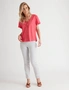 Millers Knit Broidery Top with Frill Sleeve, hi-res