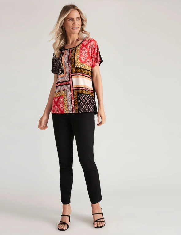 Millers Extended Sleeve Top with Cold Shoulder, hi-res image number null